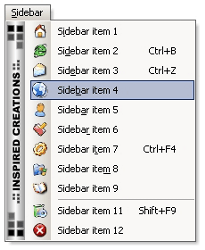 2004 MenuEx ActiveX control screenshot