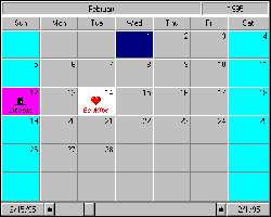 Calendar Widgets ActiveX Product