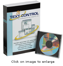 TX Text Control ActiveX Product
