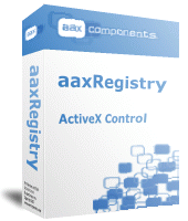 aaxRegistry ActiveX Product