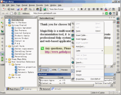 MagicHelp Help Authoring Tool ActiveX Product