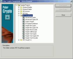 Polar Crypto Component ActiveX Product