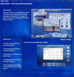 Sonic Frame ActiveX Control ActiveX Product