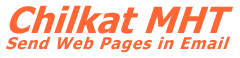 HTML to EML / MHT / Email ActiveX screenshot