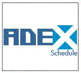 ADEX Schedule screenshot