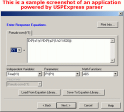 USPExpress Parser screenshot