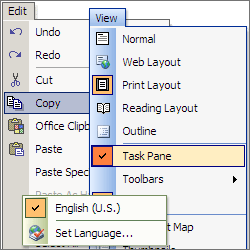 OfficeMenu screenshot