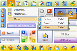 Arcadia PowerButton ActiveX/.NET screenshot