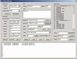 Kylix MobileSMS ActiveX Control screenshot
