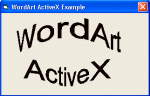 VBWordArt ActiveX screenshot