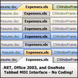 OfficeMDI Tabs screenshot