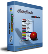 ColorCombo ActiveX Control screenshot