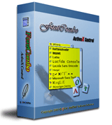 FontCombo ActiveX Control screenshot