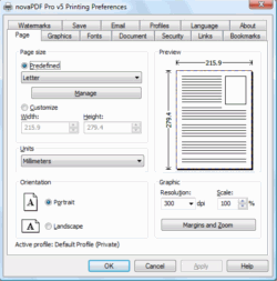 novaPDF SDK screenshot