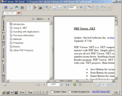 PDF Viewer .NET screenshot