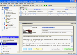 Brilliant Database Professional screenshot