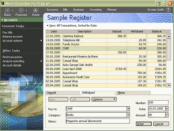 Arxime MoneyTools ActiveX screenshot