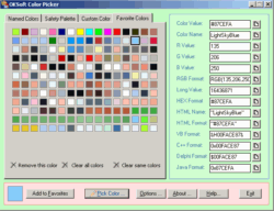 OKSoft Color Picker screenshot