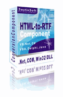 HTML-to-RTF Pro DLL .Net screenshot
