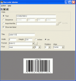 BarcodeX screenshot