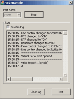 Serial Port Sniffer ActiveX Control screenshot